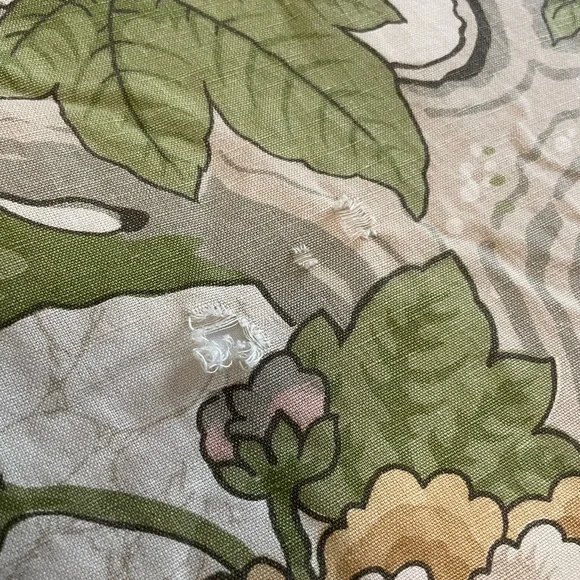 Pottery Barn Full/Queen Floral Duvet with 2 Shams - Picture 3 of 7